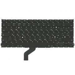 Keyboard Apple Macbook Pro 13" A1425 w/o frame "ENTER"-big ENG/RU Black