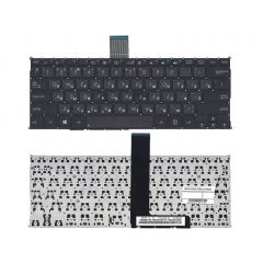 Keyboard Asus X200 F200 R202 w/o frame "ENTER"-small ENG/RU Black