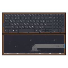 Keyboard Dell Inspiron 3541 3542 3537 5547 5545 5748 5758 5755 5548 5551 5555 5558 3552 5559 3565 3567 3568 3573 3576 Vostro 3546 3558 3559 Latitude 3550 ENG/RU Black
