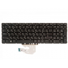 Keyboard HP Probook 450 G6 G7 455 G6 G7 450R G6 G7  w/o frame "ENTER"-small ENG/RU Black