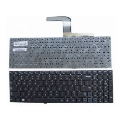 Keyboard Samsung RV509 RV511 RV513 RV515 RV518 RV520 RC508 RC509 RC510 RC511 RC512 RC518 RC520 RC530 RV710 RV711 RV715 RV718 RV719 RV720 w/o frame "ENTER"-small ENG/RU Black