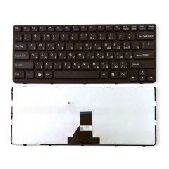 Keyboard Sony SVE14 w/frame ENG/RU Black
