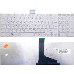 Keyboard Toshiba Satellite C50-A C50D-A C50T-A C55-A C55D-A C55T-A C50DT-A ENG/RU White