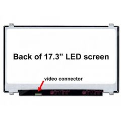 Display 17.3" LED 40 pins HD+ (1600x900) Socket Left-Side Glossy Innolux B173RW01 V.1, B173RW01 V.2, B173RW01 V.3