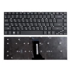 Keyboard Acer Aspire V3-471 V3-431 V3-472 E1-410 E1-422 E1-432 E1-470 E1-472 ES1-511 E5-411  E5-421 E5-471 ES1-431 ES1-411 ES1-521 ES1-522 3830 4755 4830 w/o frame ENG/RU Black