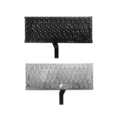 Keyboard Apple Macbook Air 13" A1369 A1466 w/o frame "ENTER"-big ENG/RU Black