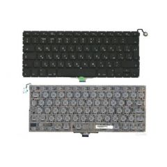 Keyboard Apple Macbook Pro 13" A1278 w/o frame "ENTER"-big ENG/RU Black