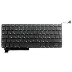 Keyboard Apple Macbook Pro 15" A1286 (2009-2012) w/o frame "ENTER"-small ENG/RU Black
