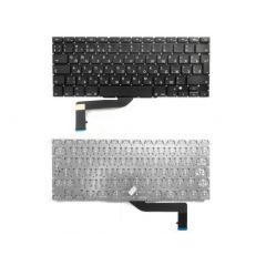 Keyboard Apple Macbook Pro 15" A1398 w/o frame "ENTER"-big ENG/RU Black