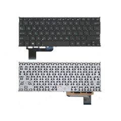Keyboard Asus VivoBook X201 X202 F201 F202 R201 S200 Q200 w/o frame "ENTER"-small ENG/RU Black