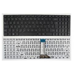 Keyboard Asus X502 X551 X553 X554 X555 F551 P551 A553 D550 D553 R556 R512 F555 K555 A555 w/o frame "ENTER"-big ENG/RU Black
