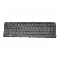 Keyboard HP ProBook 450 G3 455 G3 470 G3 w/frame ENG/RU Black