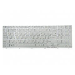 Keyboard Sony SVE15 SVE17 w/frame ENG. White