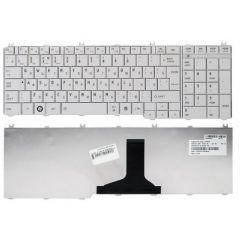 Keyboard Toshiba Satellite C650 C660 C670 C675 C750 C755 C770 C775 L650 L660 L670 L675 L750 L755 L770 L775 ENG/RU White