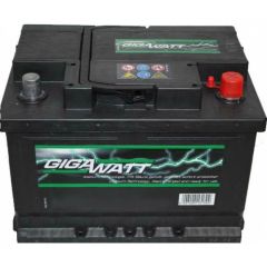 GIGAWATT Аккумулятор 52AH 470A(EN) клемы 0 (207x175x190) S4 002
