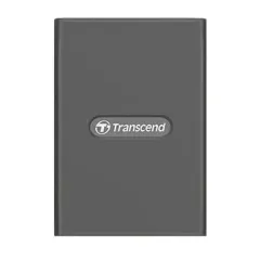 Cititor de carduri Transcend TS-RDE2, USB Type-C, USB Type-A, Gri