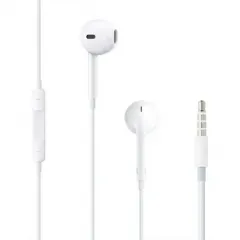 Гарнитура для мобильных телефонов Apple EarPods, Проводной аналоговый, Белый