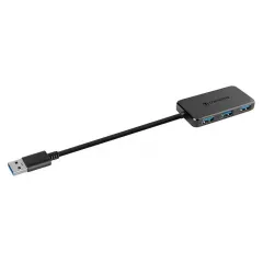 USB-концентратор Transcend HUB2, Чёрный