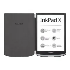 Чехол для электронной книги PocketBook Shell 1040, 10,3", Микрофибра, Чёрный