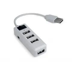 USB-концентратор Gembird UHB-U2P4-21, Белый
