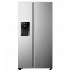 Холодильник Hisense RS650N4AC2, Нержавеющая сталь