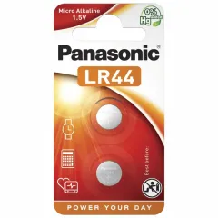 Baterii rotunde Panasonic LR-44EL, LR44, 2buc.
