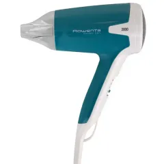 Uscator de par compact Rowenta Handy Dry CV1630F0, 2000 W, Albastru | Alb