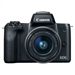 Беззеркальный фотоаппарат Canon EOS M50 + EF-M 15-45 IS, Чёрный