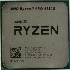Процессор AMD Ryzen 7 PRO 4750G, Radeon Graphics, 8 GPU cores, без кулера | Tray