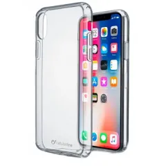 Чехол Cellularline Clear Duo - iPhone XS/X, Прозрачный