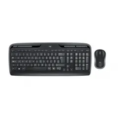 Клавиатура и мышь Logitech MK330, Беспроводное, Чёрный