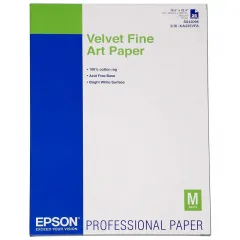 Фото бумага Epson Velvet Fine Art Paper, A2
