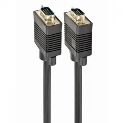 Cablu Video Cablexpert CC-PPVGA-30M-B, VGA D-Sub (M) - VGA D-Sub (M), 30m, Negru