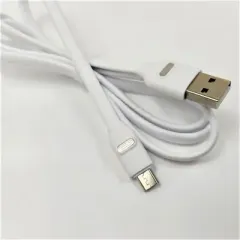 Кабель для зарядки и синхронизации XO NB150, USB Type-A/Lightning, 1м, Белый