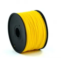 Filament pentru imprimanta 3D Gembird 3DP-PLA3-01-GLY, PLA, Galben-Auriu, 3.0 mm, 1 kg
