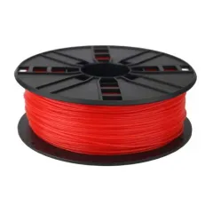 Filament pentru imprimanta 3D Gembird 3DP-PLA1.75-01-FR, PLA, Rosu Fluorescent, 1.75 mm, 1kg