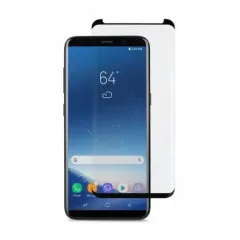 Защитное стекло QUMO IonGlass - Galaxy S9+, Чёрный