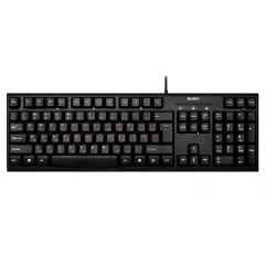 Tastatura SVEN KB-S300, Cu fir, Negru