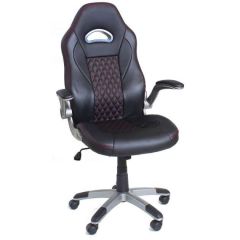 Fotoliu Birou F-86~Black Red