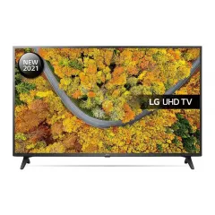 50" LED SMART Телевизор LG 50UP75006LF, 3840 x 2160 4K, webOS, Чёрный