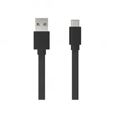 Кабель для зарядки и синхронизации XO NB150, USB Type-A/USB Type-C, 1м, Чёрный