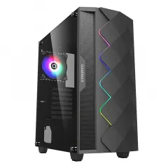 Carcasa PC Gamemax Diamond, Midi-Tower, ATX, Negru