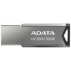 USB Flash накопитель ADATA UV350, 32Гб, Серебристый