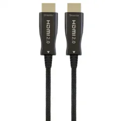 Видео кабель Cablexpert CCBP-HDMI-AOC-80M, HDMI (M) - HDMI (M), 80м, Чёрный
