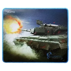 Игровой коврик для мыши QUMO Tank, Small, Разноцветный