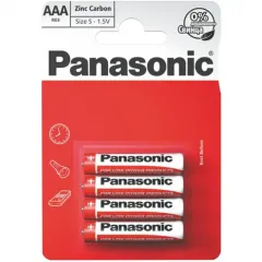 Батарейки Panasonic R03REL, AAA, 4шт.