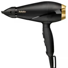 Uscator de par BaByliss Power Pro 6704E, 2000 W, Negru