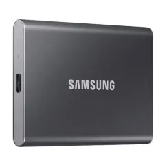 SSD portabil extern Samsung Portable SSD T7,  2 TB, Grey (MU-PC2T0T/WW)