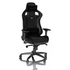 Игровое кресло Noblechairs Epic, Искусственная кожа, Чёрный