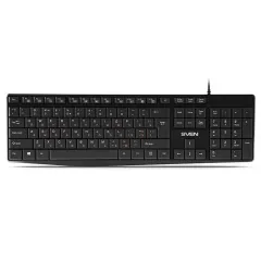 Клавиатура SVEN KB-S305, Проводное, Чёрный